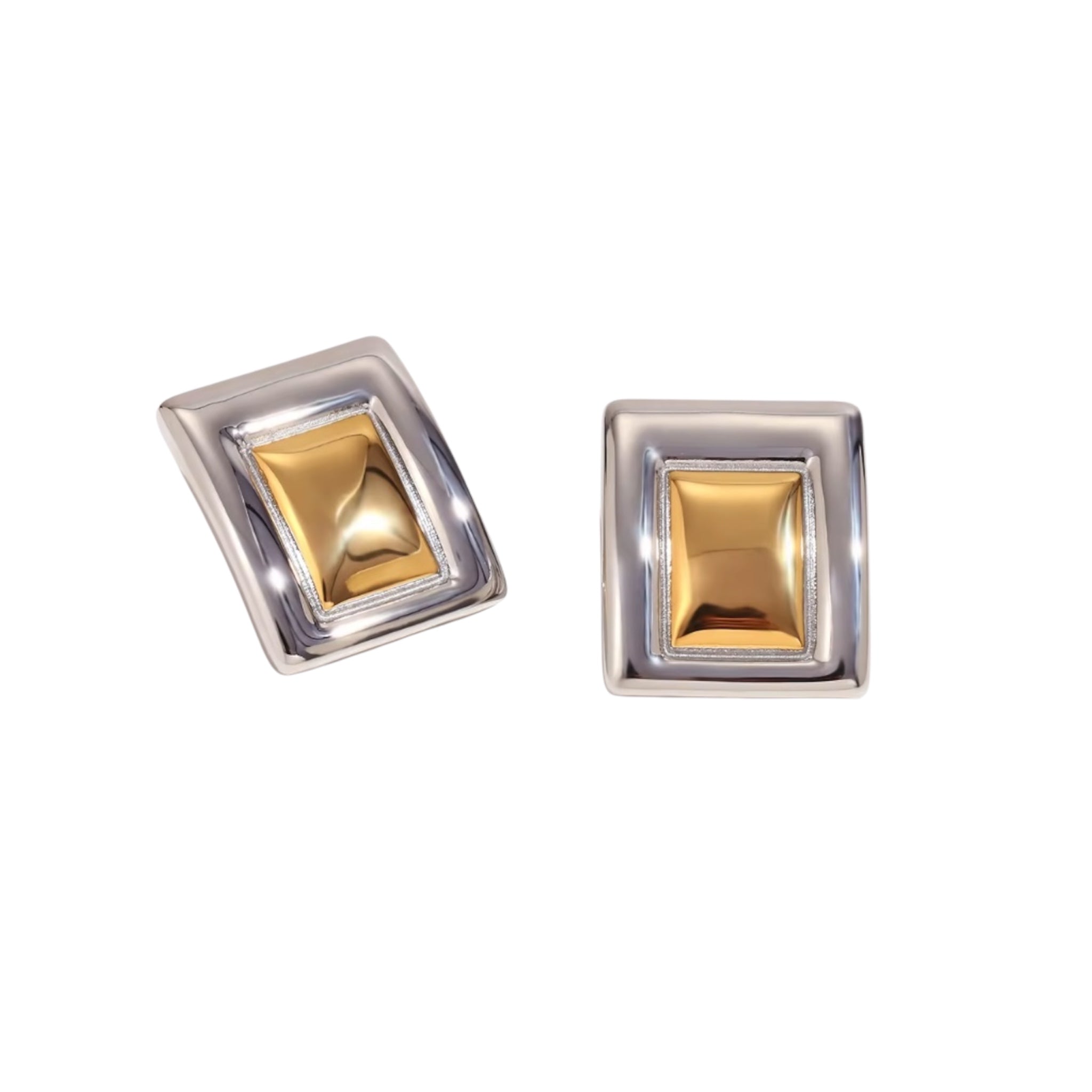 LAYLA TWO-TONE EARRINGS