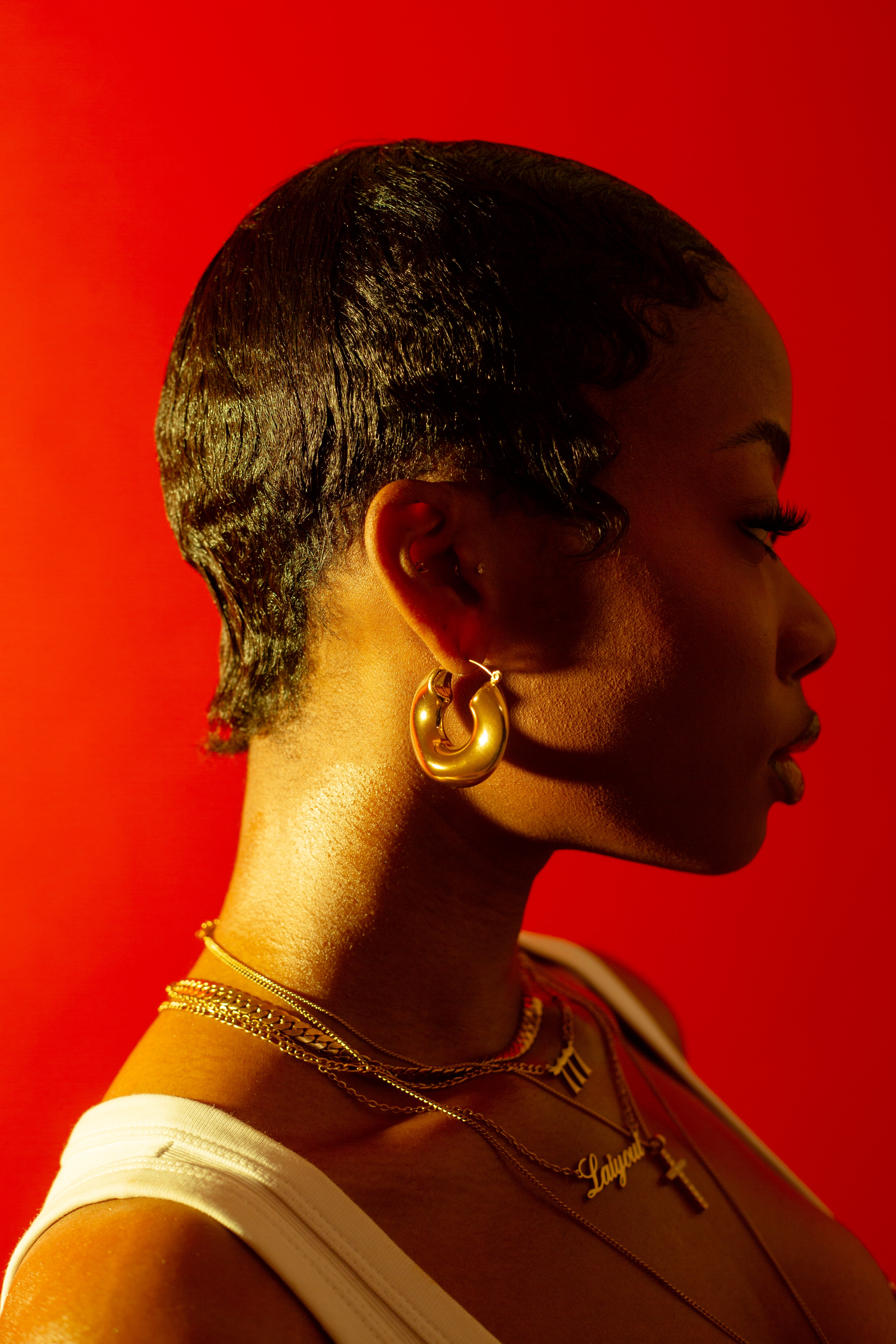 BRANDY HOOPS GOLD