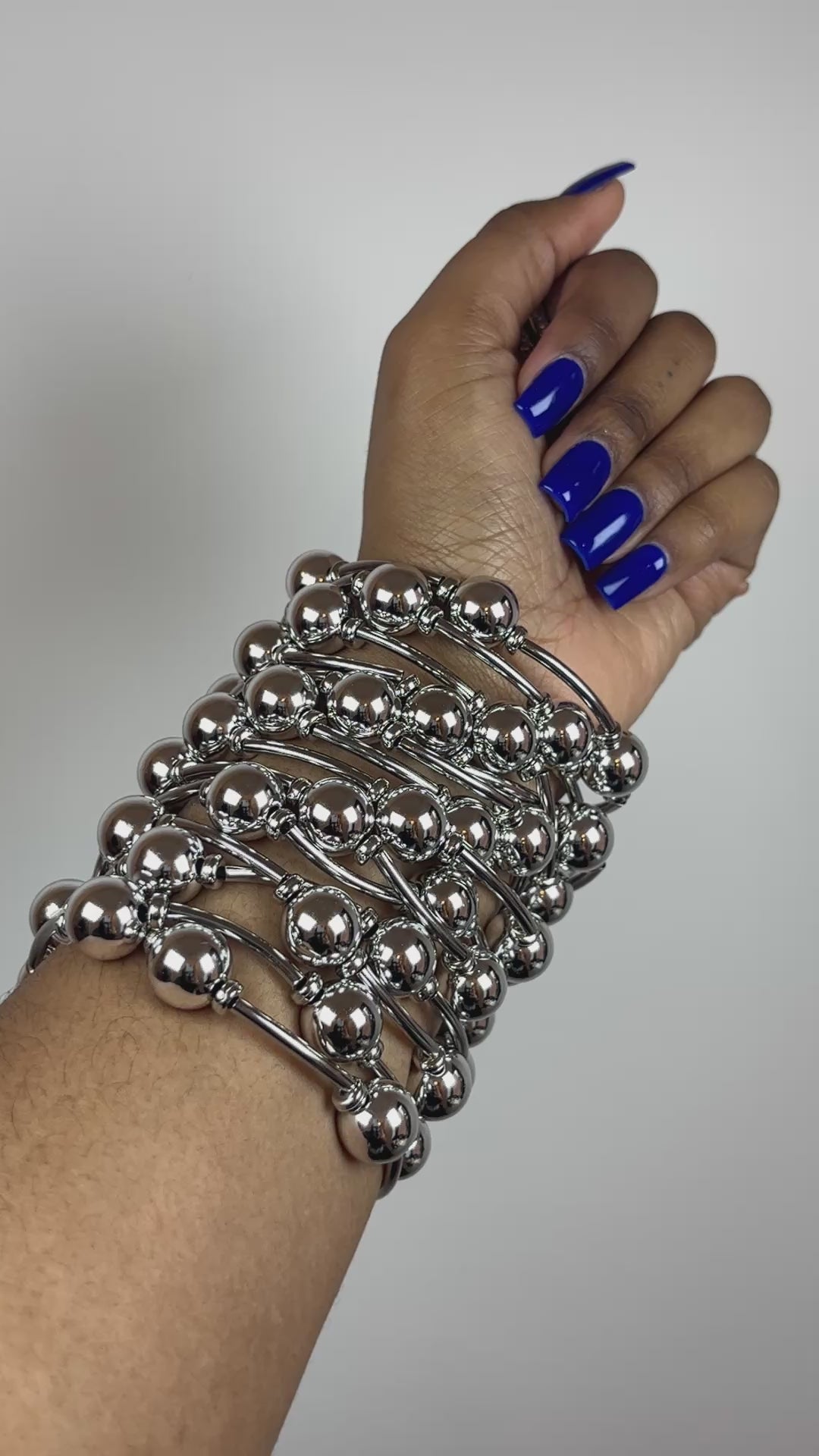 TALIA BRACELETS MEDIUM SILVER