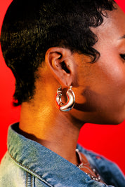 BRANDY HOOPS SILVER